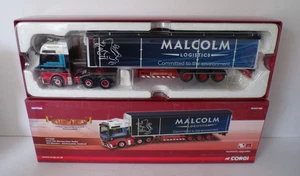 CORGI CC15209 MAN TGX MOVING FLOOR TRAILER 'WH MALCOLM' MINT BOXED 1:50 - Picture 1 of 8