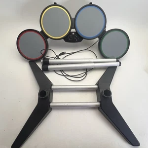 Rockband Wired PlayStation Drum Set W/ Stand Tested 822148 No Pedal - Picture 1 of 11