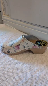 TORPATOFFELN : Swedish Leather Orthopedic Slip On Clog Shoes Mule - UK 6 EU39 - Picture 1 of 3