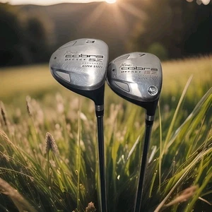 RH Ladies King Cobra 3 & 7 Wood Set SZ Graphite Golf clubs 42" & 41"  UPC303 - Picture 1 of 8