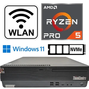 Lenovo ThinkCentre M75s WLAN Ryzen 5 Pro 4650G 8/16GB RAM 256GB/500GB NVME SSD - Afbeelding 1 van 24