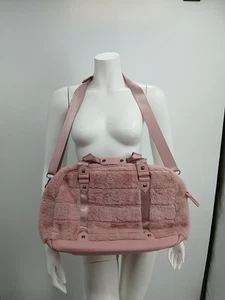 CYNTHIA ROWLEY Medium Seesack mit Kunstfellnähen rosa Damen Tasche Beuteltasche Schneehase  - Bild 1 von 11
