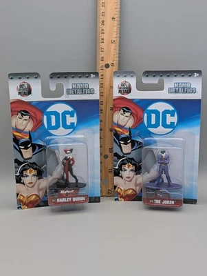 DC Nano Metal Figs Harley Quinn DC17 & The Joker DC18 Jada Toys Foto 1 de 2