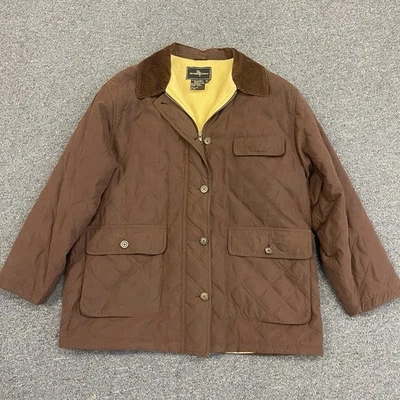 Chaqueta para mujer Brandon Thomas marrón Missy grande gamuza cuero imitación piel RN 81650 Foto 1 de 4