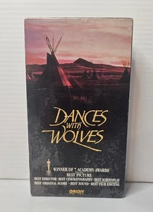 VHS Factory Sealed – Dances with Wolves (1990) Orion Home Video – Brand New! - Picture 1 of 5