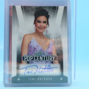 TERI HATCHER 2025 Leaf Pop Century 1/1 Autograph "SEINFELD" "SUPERMAN" - Picture 1 of 2