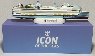 Icon of the Seas Official Ship Model Royal Caribbean Cruise Line RCCL - Image 1 of 4