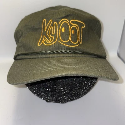 Boné chapéu logotipo algodão orgânico e cânhamo ajustável verde Kyoot Bikes WELD - Imagem 1 de 4