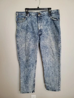 Vintage Levis 540 Jeans Mens 40x32 Acid Wash Tapered Fit Denim USA 90s Rare - Image 1 of 4