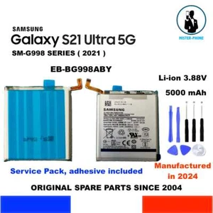 BATTERIA ORIGINALE SAMSUNG EB-BG998ABY GALAXY S21 ULTRA 5G 5000mAh SM-998 SERIE - Photo 1 sur 10