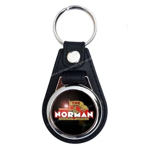 THE NORMAN FAUX LEATHER KEY RING / KEY FOB.CLASSIC NORMAN MOTORCYCLES - Picture 1 of 1