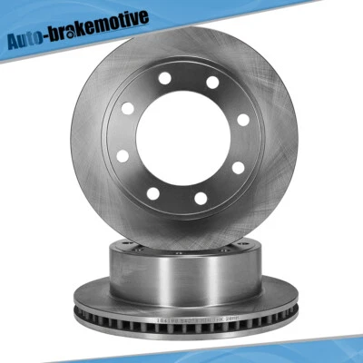 Rear Drilled & Slotted Brake Rotors Fits 1999 - 2004 FORD F-250 SUPER 2WD 4WD Foto 1 de 4