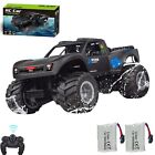 RC Trucks 4x4 Offroad Waterproof, 1:16 Amphibious Remote Control Car with 2 R...