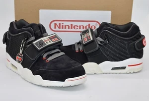 New CUSTOM Nike Air Trainer Cruz/Nintendo NES Black/White/Red Rare sz 9 - Picture 1 of 9