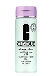 Clinique All About Clean Liquid Facial Soap Mild ~ 6.7 oz / 200 ml ~ NEW No box - Picture 1 of 2