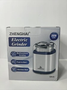 Electric Herb Grinder 200w Spice Grinder Compact Size Easy On/Off Fast Grindi... - Picture 1 of 7