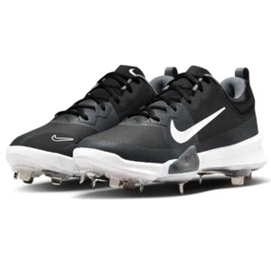 Nike Force Zoom Trout 9 Pro Metal Baseball Cleats FB2907-001 Black/White Sz 7.5 - Picture 1 of 4