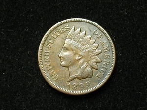 NEW INVENTORY!! XF 1893 INDIAN HEAD CENT PENNY w/ DIAMONDS & FULL LIBERTY #162s - Picture 1 of 2