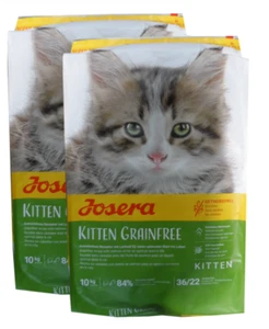 2 x 10kg Josera Kitten grainfree Katzenfutter - Bild 1 von 1