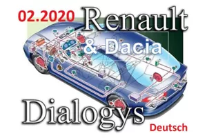 Renault Dacia Dialogis 02.2020 wersja 4.91 kompletny w języku niemieckim bez towaru wirtualnego! - Zdjęcie 1 z 11