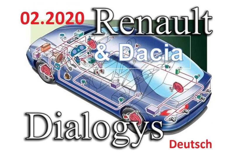 Renault Dacia Dialogys 02.2020 Version 4.91 Komplett in Deutsch Keine VM-Ware! - Bild 1 von 4