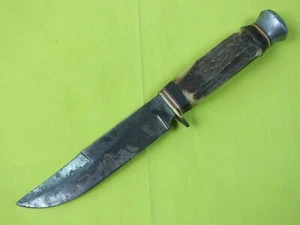 VINTAGE SOLINGEN GERMANY SABRE MONARCH #141 HUNTING FIGHTING KNIFE - Picture 1 of 12