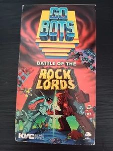 Gobots Battle Of The Rock Lords VHS Movie Vintage 80s TESTED - Picture 1 of 14