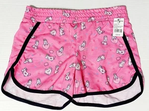 Universal Studios Despicable Me Minion Mayhem Pink Fluffy Unicorn Shorts Size XL - Picture 1 of 6