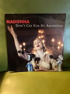 Madonna – Don't Cry For Me Argentina 12" Vinyl Single Warner Bros 1997 VG Rare! - Picture 1 of 3