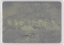 2017-18 Leaf ITG Used Printing Plate Yellow 1/1 Georges Vezina Percy LeSueur 7ez