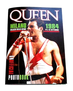 QUEEN - Milano 14-15 settembre 1984 italy . unofficial photo book - libro - Foto 1 di 6