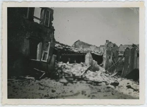 Orig. Foto zerstörtes SCHWEIX b. Pirmasens Westwall Grenze Frankreich 1939 - Bild 1 von 1