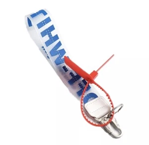 Off-White Classic Schlüsselanhänger Schlüsselband blau & klar Sicherheit, Schlüsselringe, Geldbörse - NEU - Bild 1 von 24