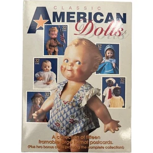 1997 Classic American Dolls USPS Postkarten Oversized unbenutzt 15 Großformat - Bild 1 von 5