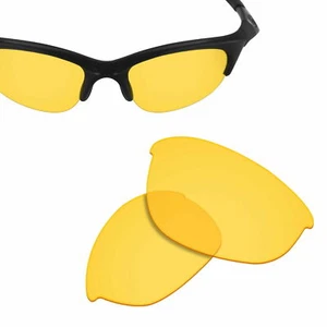Lenti di ricambio per occhiali da sole Oakley mezza giacca HI-DEF giallo 100% UVA&UVB - Foto 1 di 4