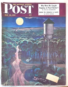 Saturday Evening Post May 24, 1947 magazine - Cover Only - John Falter art - Imagen 1 de 1