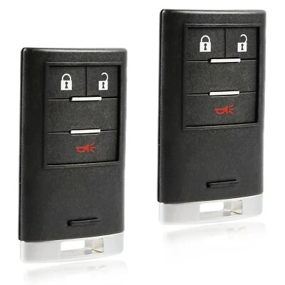 2 Key Fob Remote Replacement for 2010-2016 Cadillac SRX 20984232 NBG009768T Foto 1 de 4