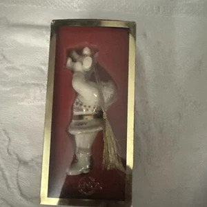 Lenox Ornaments (Reaching Santa W/Teddy Bear) - Picture 1 of 6