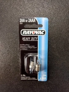 Rayovac Two No. 222-2 strapazierfähige Glühbirnen für 2 Zellen Größe AA oder AAA Taschenlampe - Bild 1 von 3