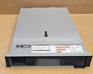 Dell PowerEdge R740 8 SFF GPU Server 2x Gold 6134 128GB RAM W/ GPU Cables - Picture 1 of 2