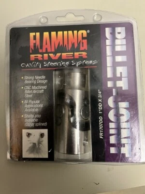 FLAMING RIVER 3/4" SMOOTH X 1" DD UNIVERSAL BILLET STEERING FR1707DD - Изображение 1 из 3