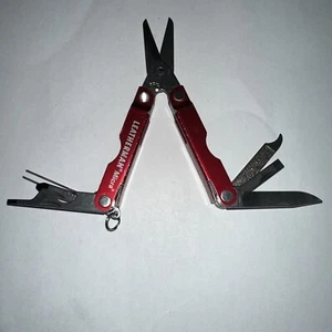 Leatherman Micra Llavero Bolsillo Rojo Multiherramienta (Fecha Código 0921) Ideología Adv. - Imagen 1 de 11