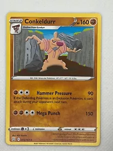 Pokemon TCG Karte Kampfstile Conkeldurr 075/163 Rare - Bild 1 von 1