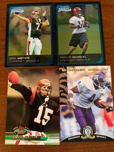 Bowman Chrome Rookies Erik Meyer, Reggie McNeal