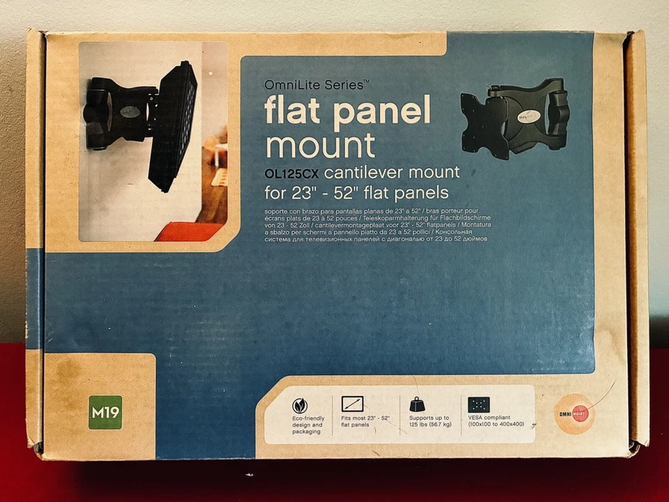 OmniMount OmniLite Full Motion Mount for  23" - 52" Flat Panel TVs  [NEW] - Image 1 of 4