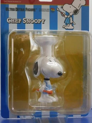 Peanuts Snoopy Chef Medicom Ultra Detail Figure New HTF - Image 1 of 4