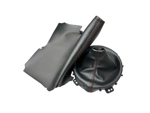 New E-brake & Shift Boot Cover For 12-20 Scion FR-S Subaru BRZ Toyota Gt86 - Picture 1 of 5
