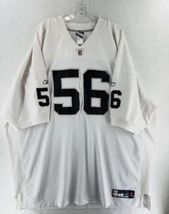Oakland LV Raiders #56 Reebok Authentic NFL Größe 60 Blank Selten - Bild 1 von 10