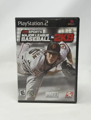 Major League Baseball 2K9 PS2 PlayStation 2 Authentic Tested Pristine Disc - Image 1 of 4