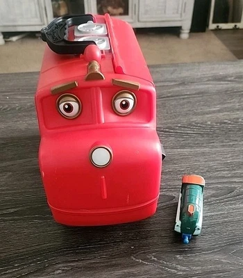 Chuggington Train Carry Case WILSON, Toy Storage & OLWIN TRAIN.  Learning Curve  - Image 1 of 4